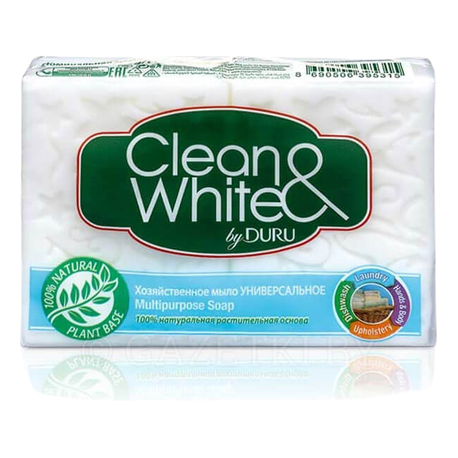 Clean&White Duru 125гр. Хозяйственное мыло Duru clean White. Мыло хозяйственное Duru, clean&White 2х125 г. Мыло хозяйственное Duru clean&White унив. 125г*2шт..