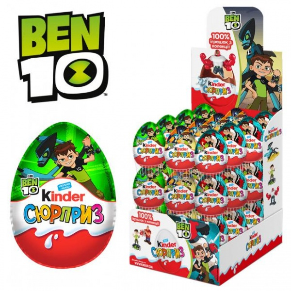 Kinder joy ben 10 on sale