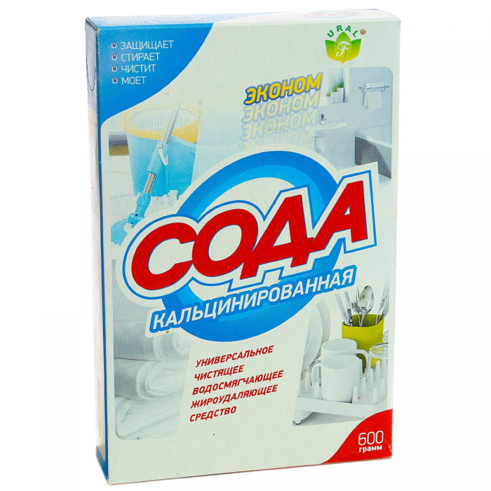 Сода кальцинированная 600 г купить в интернет-магазине Гростер по ...