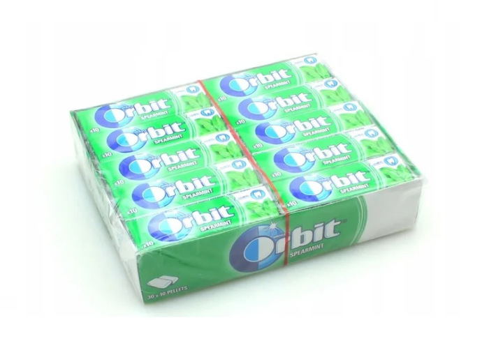 Жевательная резинка Ice Breakers Spearmint Gum